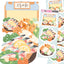 [FT03] Fantafore Drinks With Food Series - Jeju Food Trip Sticker Pack (Single/Pack)