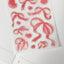 [MM23]  Maimoi 'Lovely Ribbon' Sticker Sheet (Red/Pink)