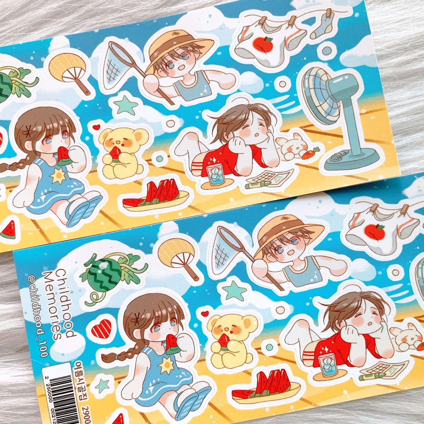 [CM41] Childhood Memories 'Summer Country Home' Sticker Sheet