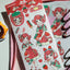 [GP09] Ghost Peach 'Kitch Berry RED Bunny' Sticker Sheet