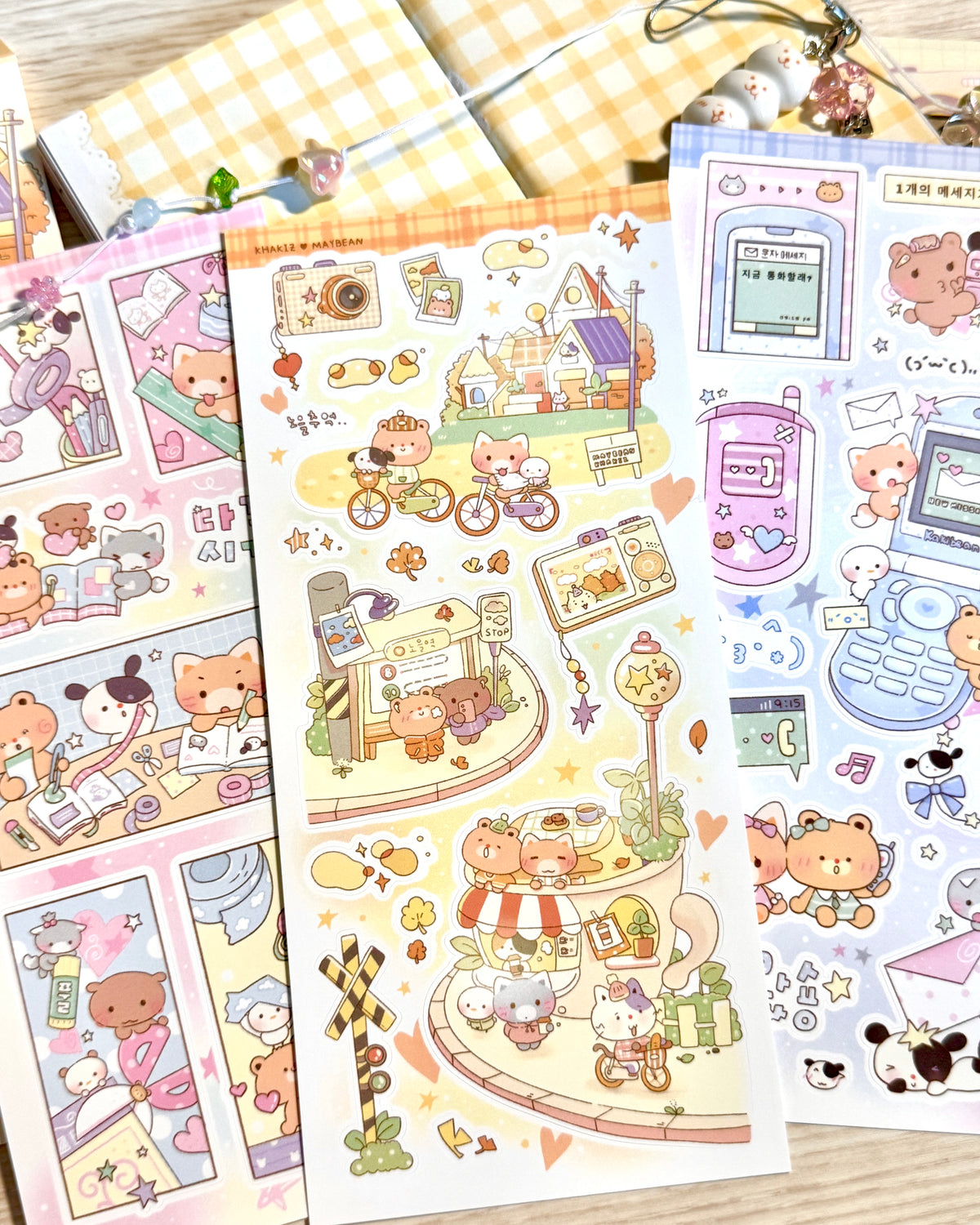 [MB50] NEW Maybean x Kakiz Collab 'Sunset Memory' Sticker Pack