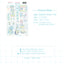 [GP11] Ghost Peach 'Gomgom Bunny Vroom Vroom Gomi' Removable Sticker Sheet