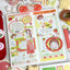 [CB18] NEW Cute Bus 'Where's the Red Flavored Apple?' Sticker Sheet