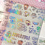 [MB44] NEW Maybean 'NEW 3D Holo Foil Kiss-Cut Masking Tape' (options)