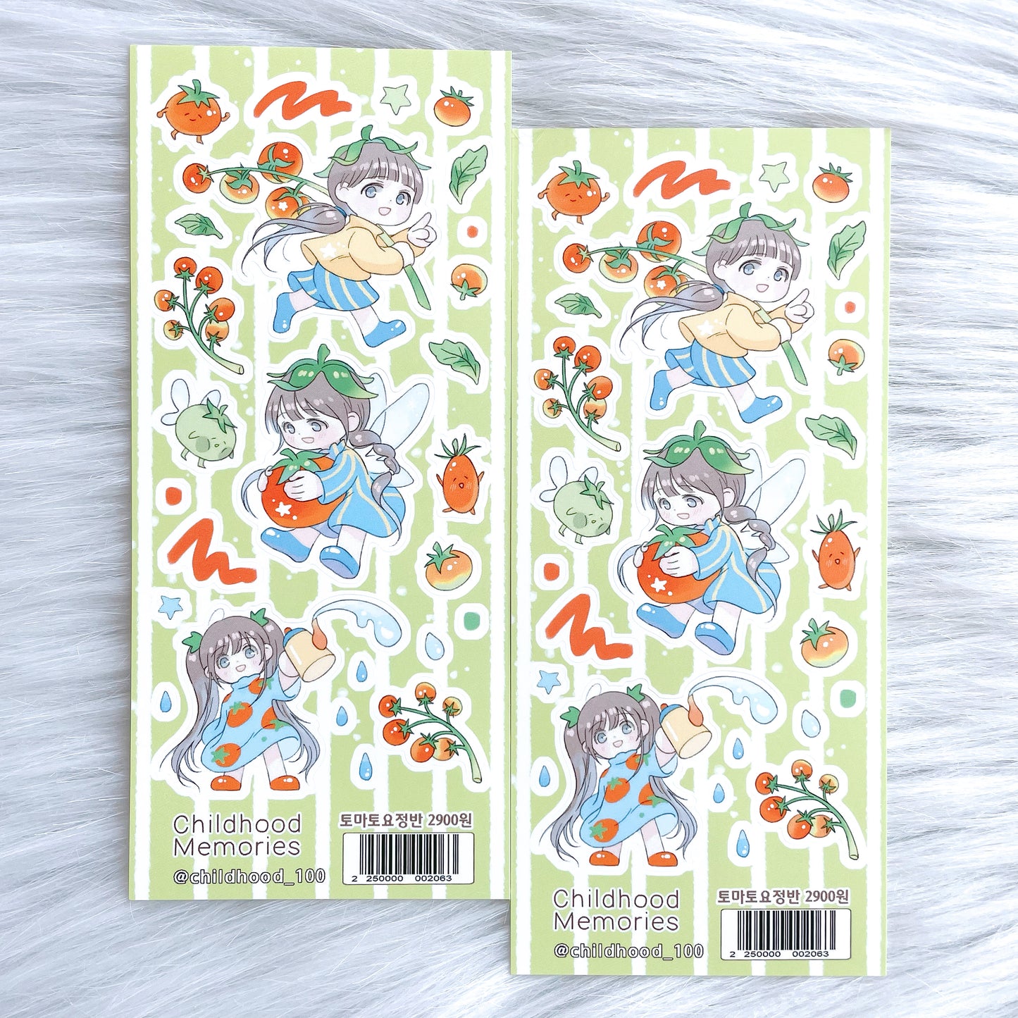 [CM37] NEW Childhood Memories 'Tomato Fairy Class' Sticker Sheet
