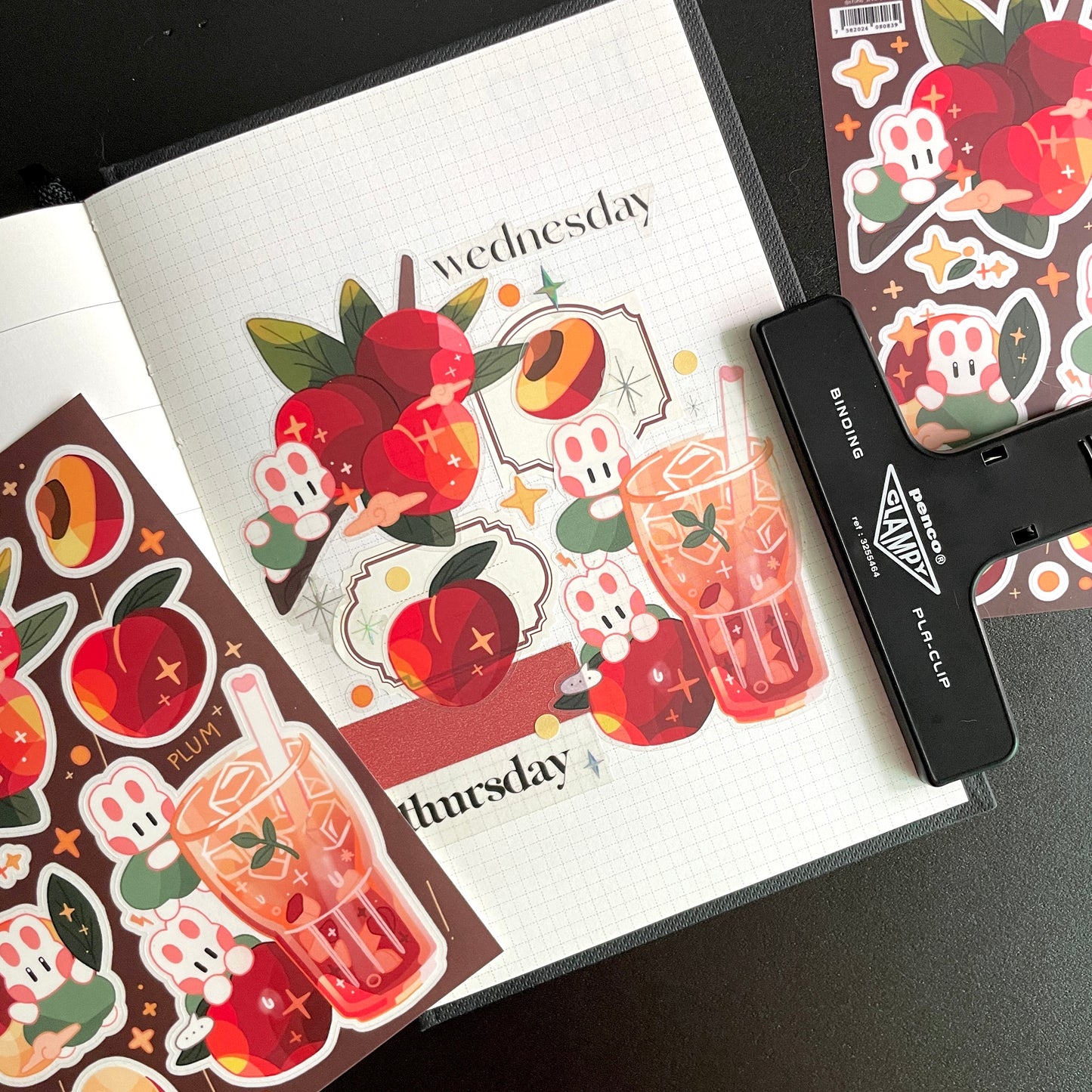 [STA24] Studio Arvie Late Night Cafe Sticker Pack (Singles/Pack)
