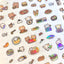 [MB53] NEW Maybean '3D Aurora Foil/Glitter Silver Foil' Kisscut Masking Tape (options)