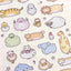 [MB44] NEW Maybean 'NEW 3D Holo Foil Kiss-Cut Masking Tape' (options)