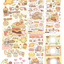 [MB39] NEW Maybean 'Yum Yum' Sticker Pack (Singles/Pack)