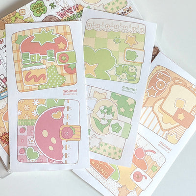 [MM81] Maimoi Diary Memo Sticker Pack