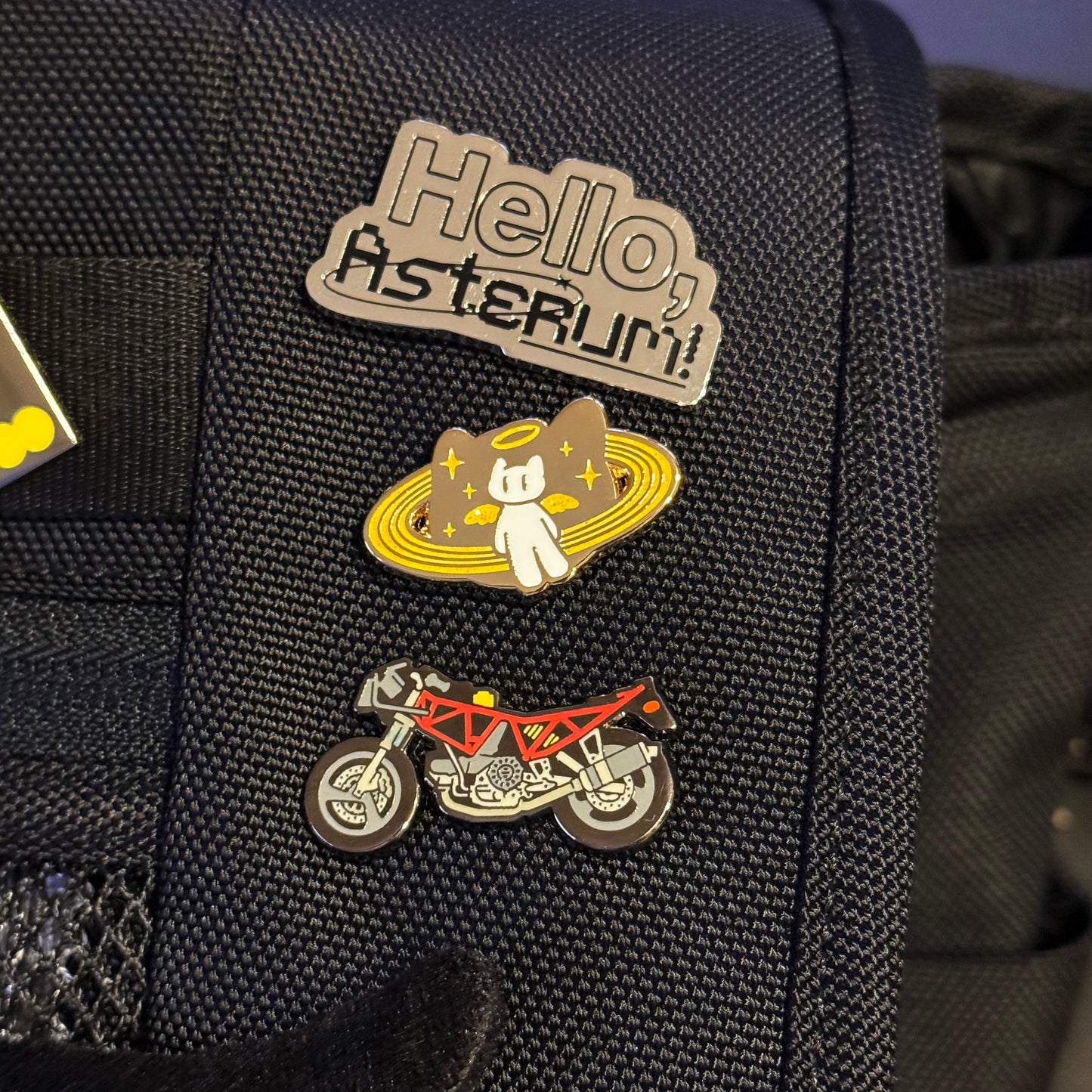 [SE14] Soup Effect Cat Planet Badge/Keyring