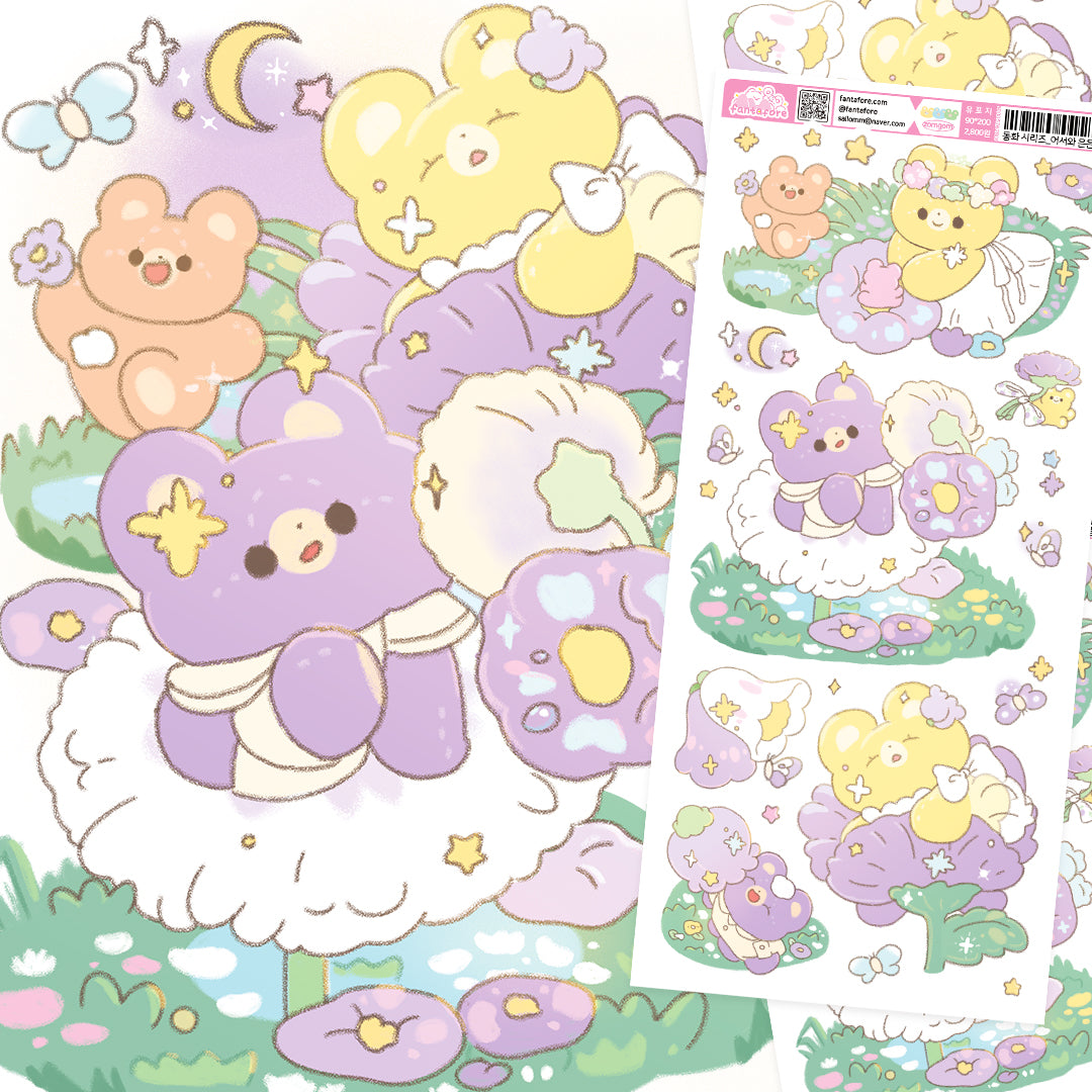 [FT02] Fantafore Welcome Spring Sticker Pack (Single/Pack)