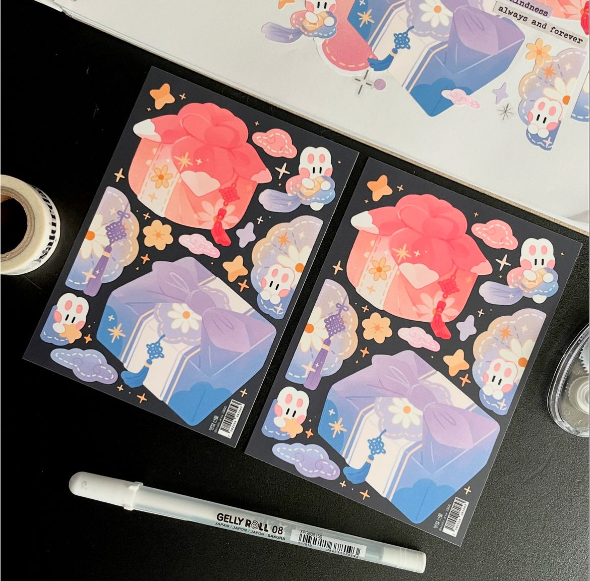 [STA23] Studio Arvie Hangawi Garden Sticker Pack (Singles/Pack)