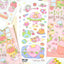 [MB02] NEW Maybean 'Sweet & Tart Strawberry' Sticker Sheet Pack (Single/Pack)