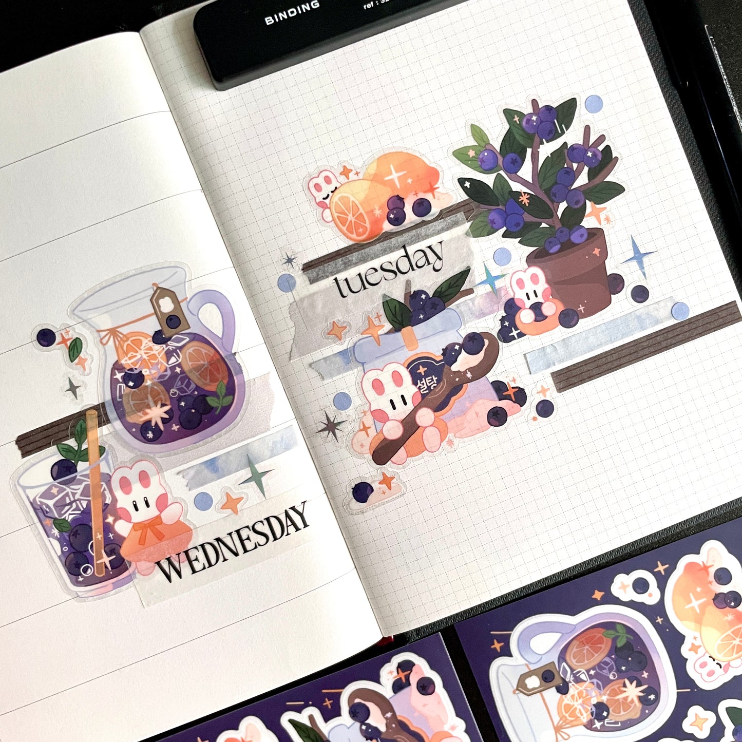[STA24] Studio Arvie Late Night Cafe Sticker Pack (Singles/Pack)