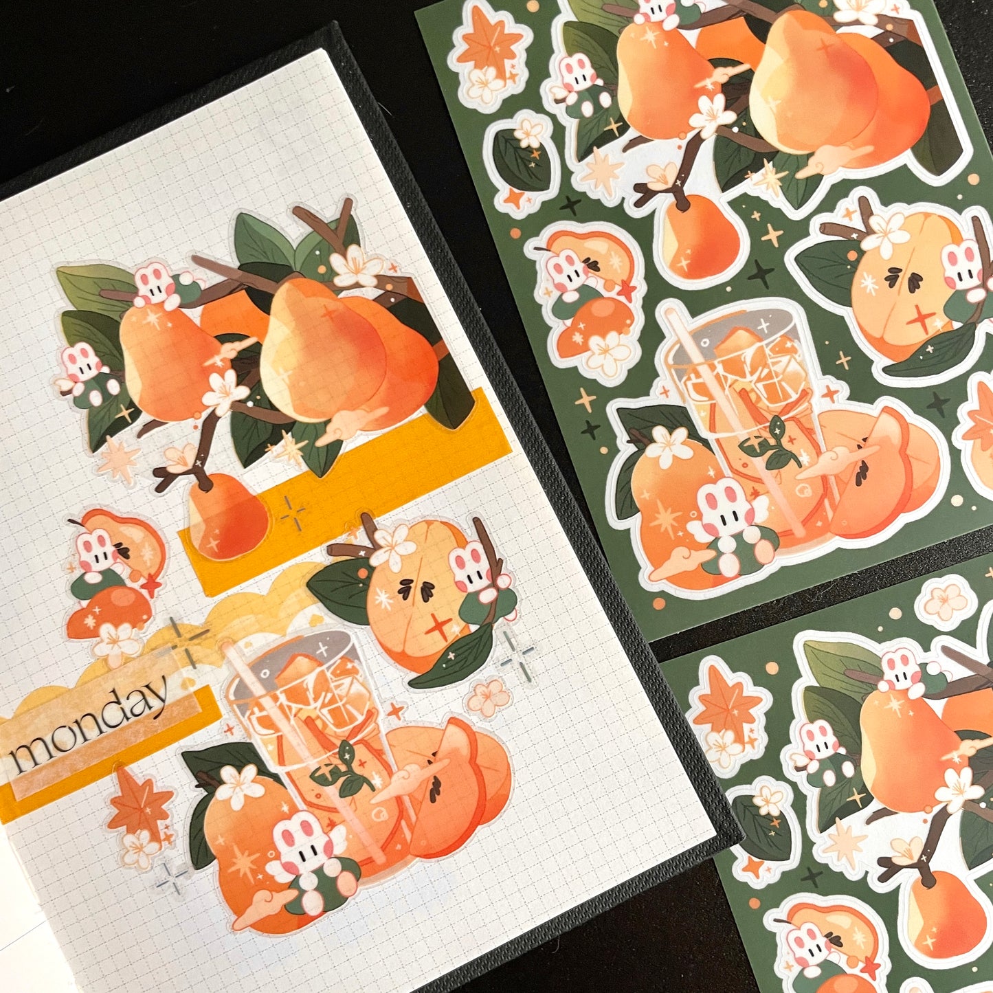 [STA24] Studio Arvie Late Night Cafe Sticker Pack (Singles/Pack)