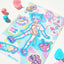 [KM01] Kitch Much Girls 'Summer' Sticker Sheet (options)