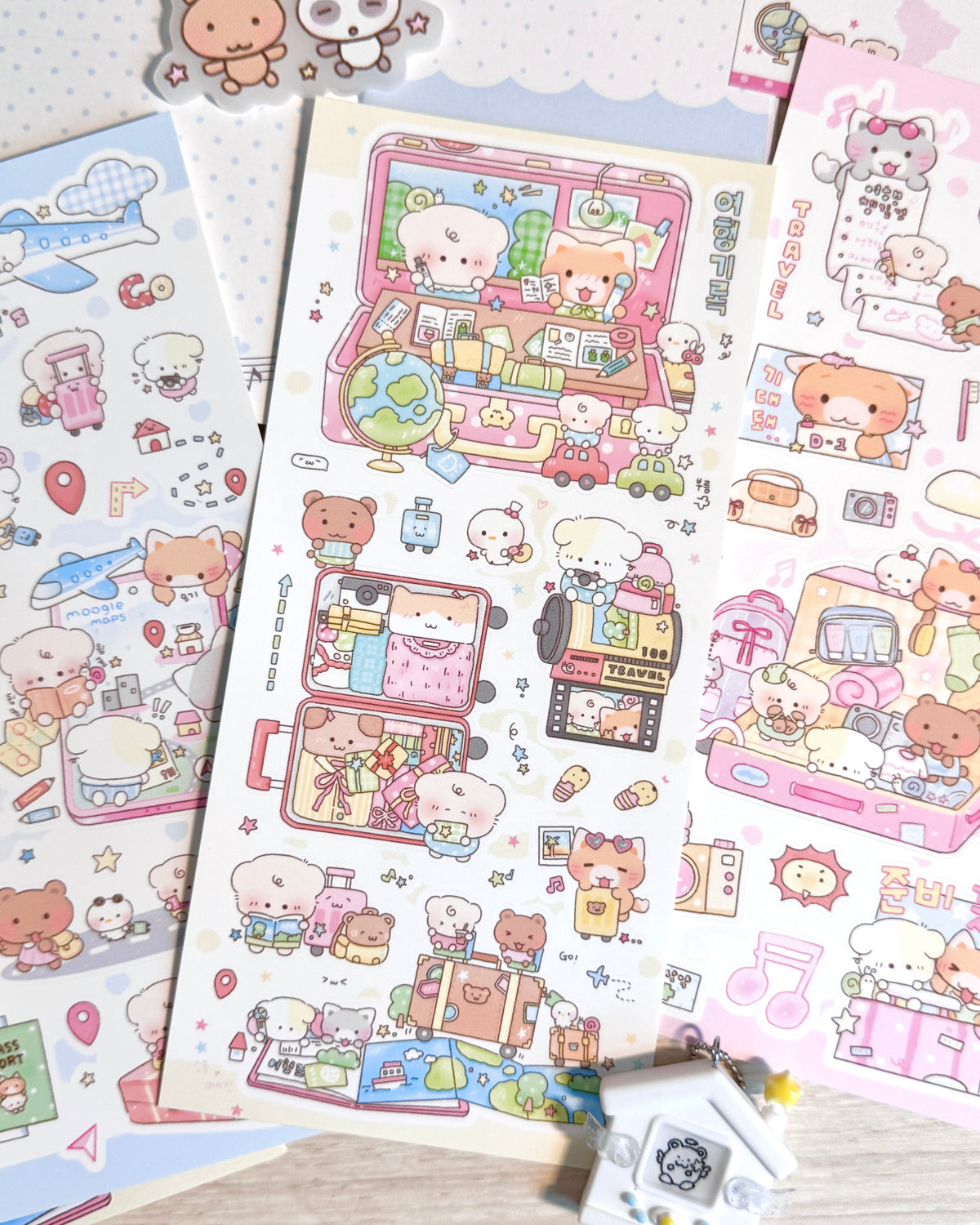[MB54] NEW Maybean x Sopu Village Collab 'Let's Travel' Sticker Pack