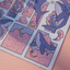 [MM24] Mong Mong Space Whale Inside the Window Self-cut Sticker Pack