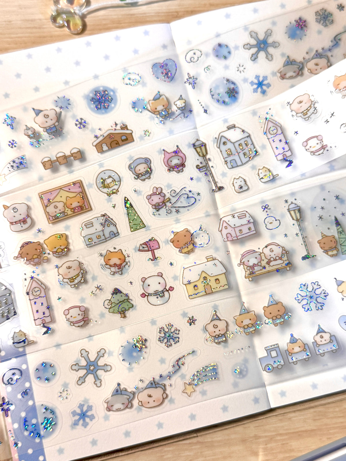 [MB49] NEW Maybean x Sopu Village Collab 'Winter Story' Sticker Pack/Kisscut Tape Set