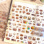 [MB53] NEW Maybean '3D Aurora Foil/Glitter Silver Foil' Kisscut Masking Tape (options)