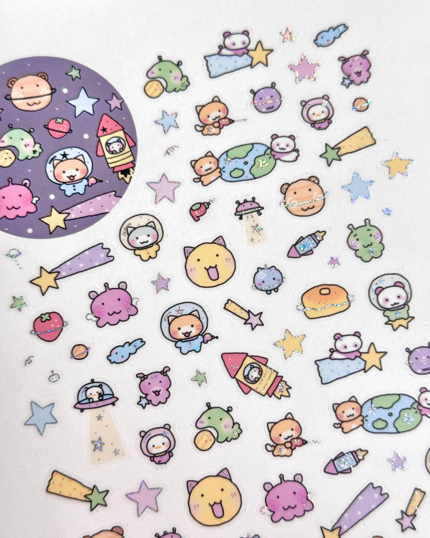 [MB36] NEW Maybean '3D Foil Kiss-Cut Masking Tape' (options)
