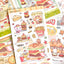[MB39] NEW Maybean 'Yum Yum' Sticker Pack (Singles/Pack)