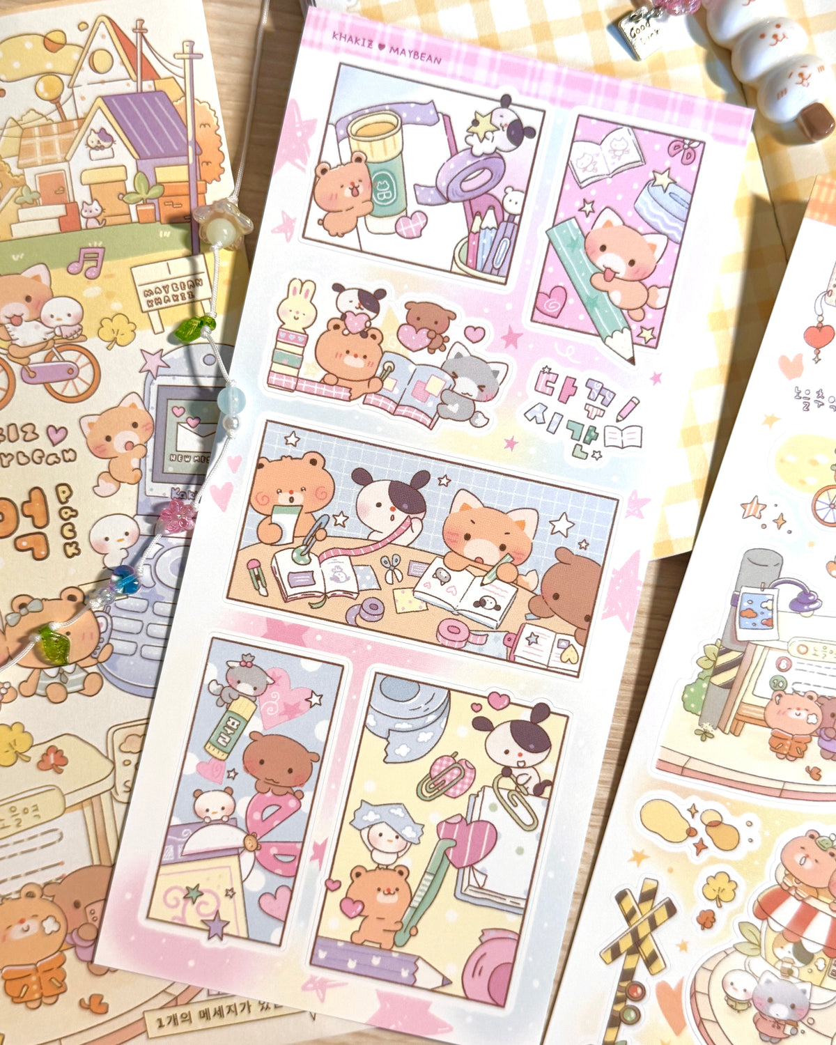 [MB50] NEW Maybean x Kakiz Collab 'Sunset Memory' Sticker Pack
