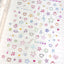 [MB53] NEW Maybean '3D Aurora Foil/Glitter Silver Foil' Kisscut Masking Tape (options)
