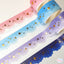 [JJ23] Jeje 'Shimmering Cloud' Gold Foil Diecut Masking Tape (options) 20mm x 5m