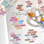 [MB36] NEW Maybean '3D Foil Kiss-Cut Masking Tape' (options)