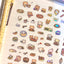 [MB53] NEW Maybean '3D Aurora Foil/Glitter Silver Foil' Kisscut Masking Tape (options)