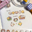 [MB47] NEW Maybean 'Pitter-Patter Friends/The Silly Dung Dungs' Kisscut Masking Tape (options)
