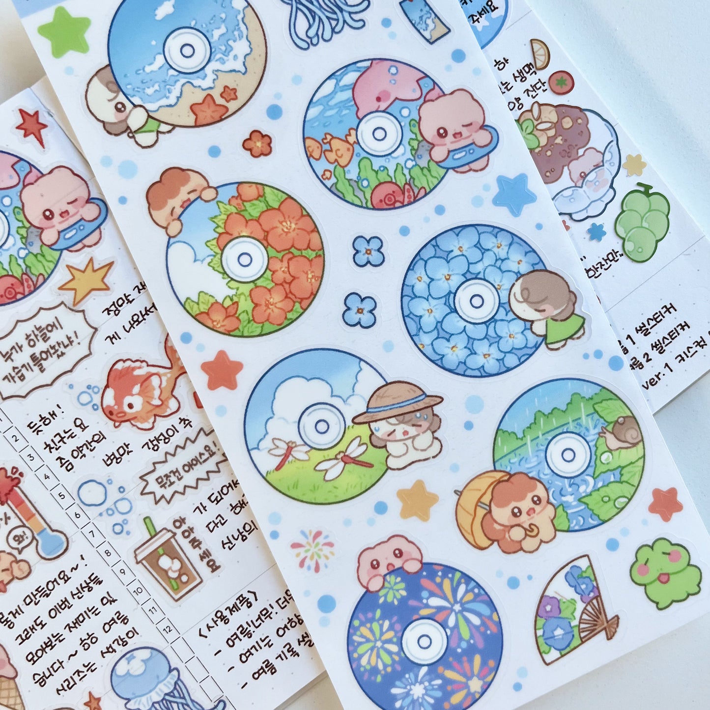 [MM56] Maimoi 'Summer Record' Sticker Sheet