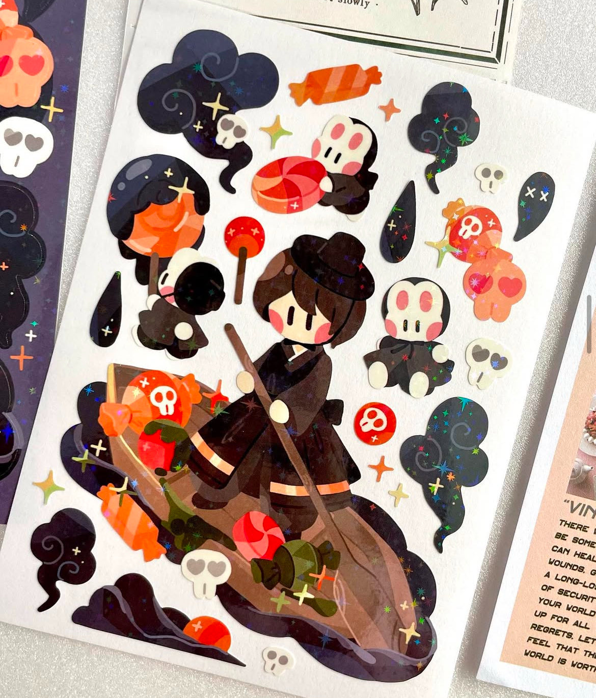 [STA27] Studio Arvie Halloween Sticker Pack (Singles/Pack)