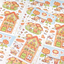 [MB34] NEW Maybean x DingulDaengul x Mangledoor x Heeyane Collaboration 'Sunshine-Filled' Sticker Pack