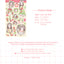 [GP24] NEW Ghost Peach 'Apple Girl Lookbook' Sticker Sheet