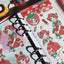 [GP09] Ghost Peach 'Kitch Berry RED Bunny' Sticker Sheet