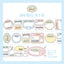 [LT137] NEW Lita Planet 'How Much/Memo Pieces/Bulletin Board' Kisscut Masking Tape (options)