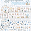 [MB49] NEW Maybean x Sopu Village Collab 'Winter Story' Sticker Pack/Kisscut Tape Set