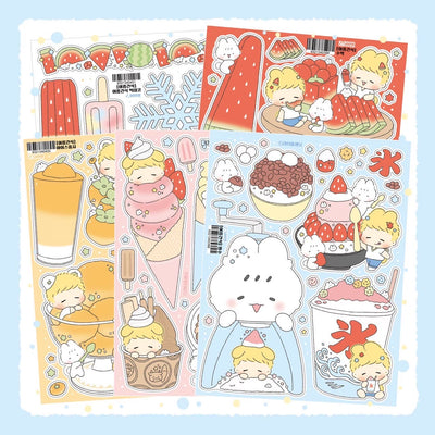 [LT107] Lita Planet Summer Snack Sticker Pack (Pack/Singles)