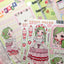 [GP26] NEW Ghost Peach 'Strawberry Parfait' Sticker Sheet
