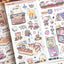 [MB06] Maybean 'Dreaming Bookmark' Sticker Sheet Pack (Single/Pack)