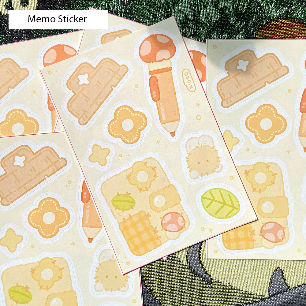 [JY06] Jeeyoom Fairytale Dakku Sticker Sheet Pack (Singles/Pack)