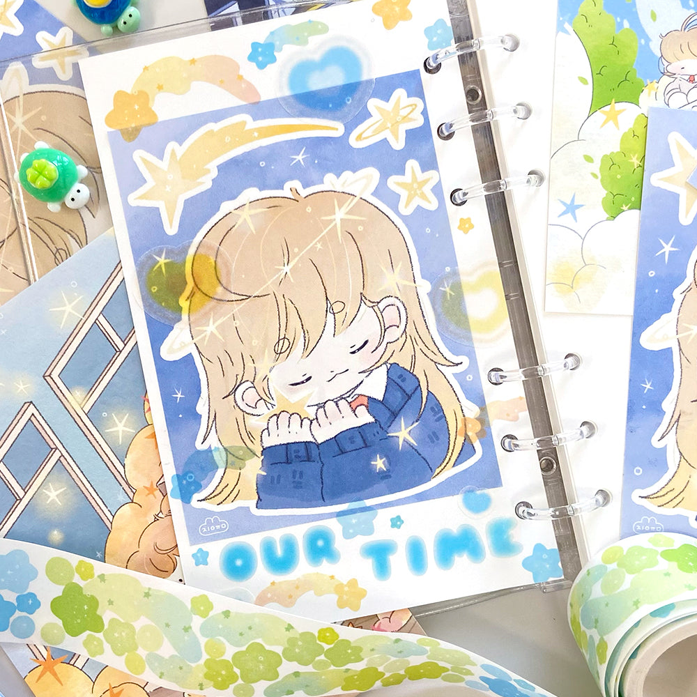 [JY01] Jeeyoom Our Time Sticker Sheet Pack (Singles/Pack)