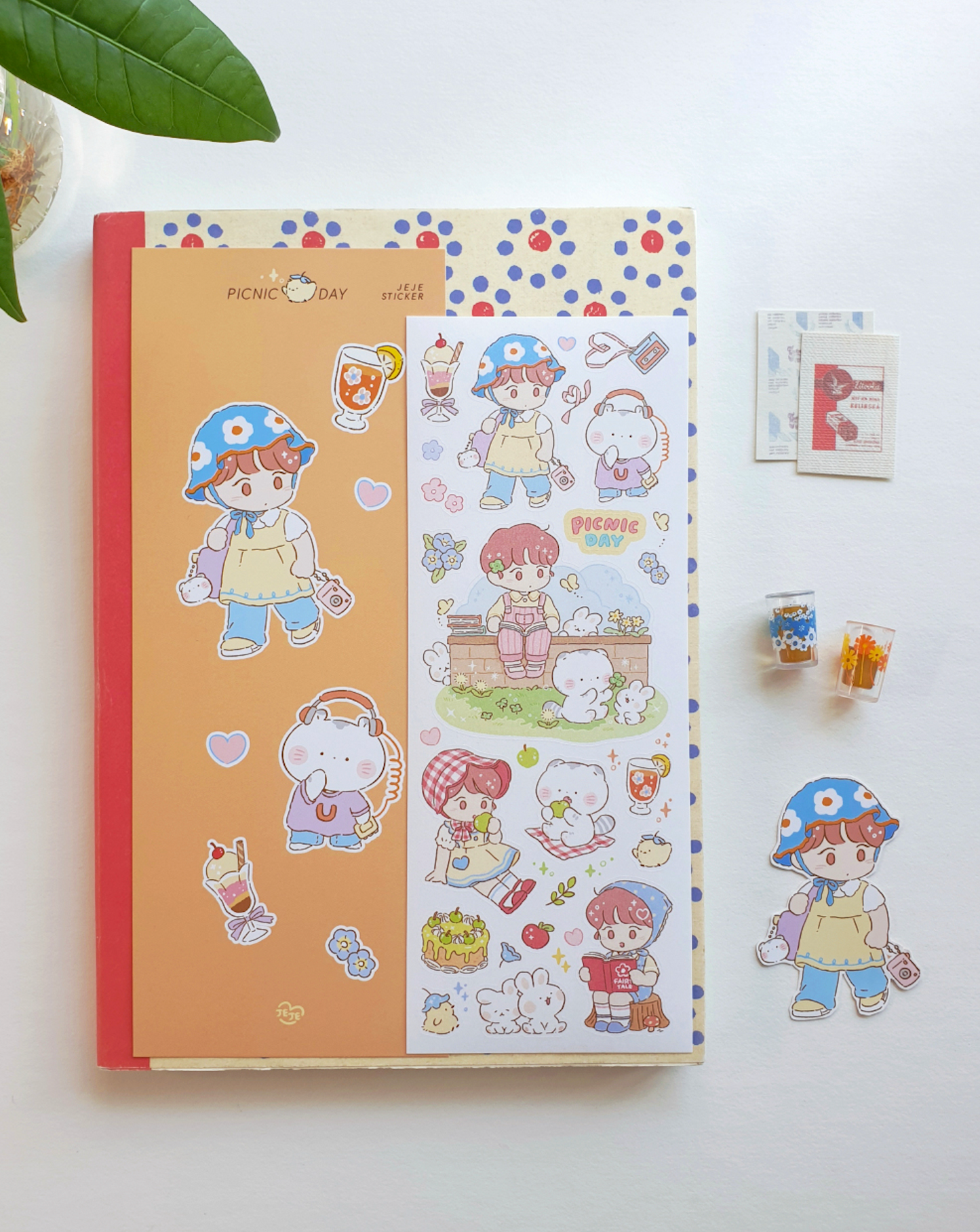 [JJ09] Jeje 'Picnic Day' Sticker Sheet