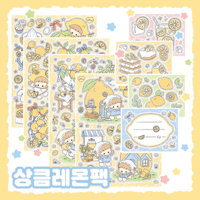 [DC142] Danchoo Tart Lemon Sticker Pack (Single/Pack)