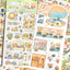 [MB34] NEW Maybean x DingulDaengul x Mangledoor x Heeyane Collaboration 'Sunshine-Filled' Sticker Pack