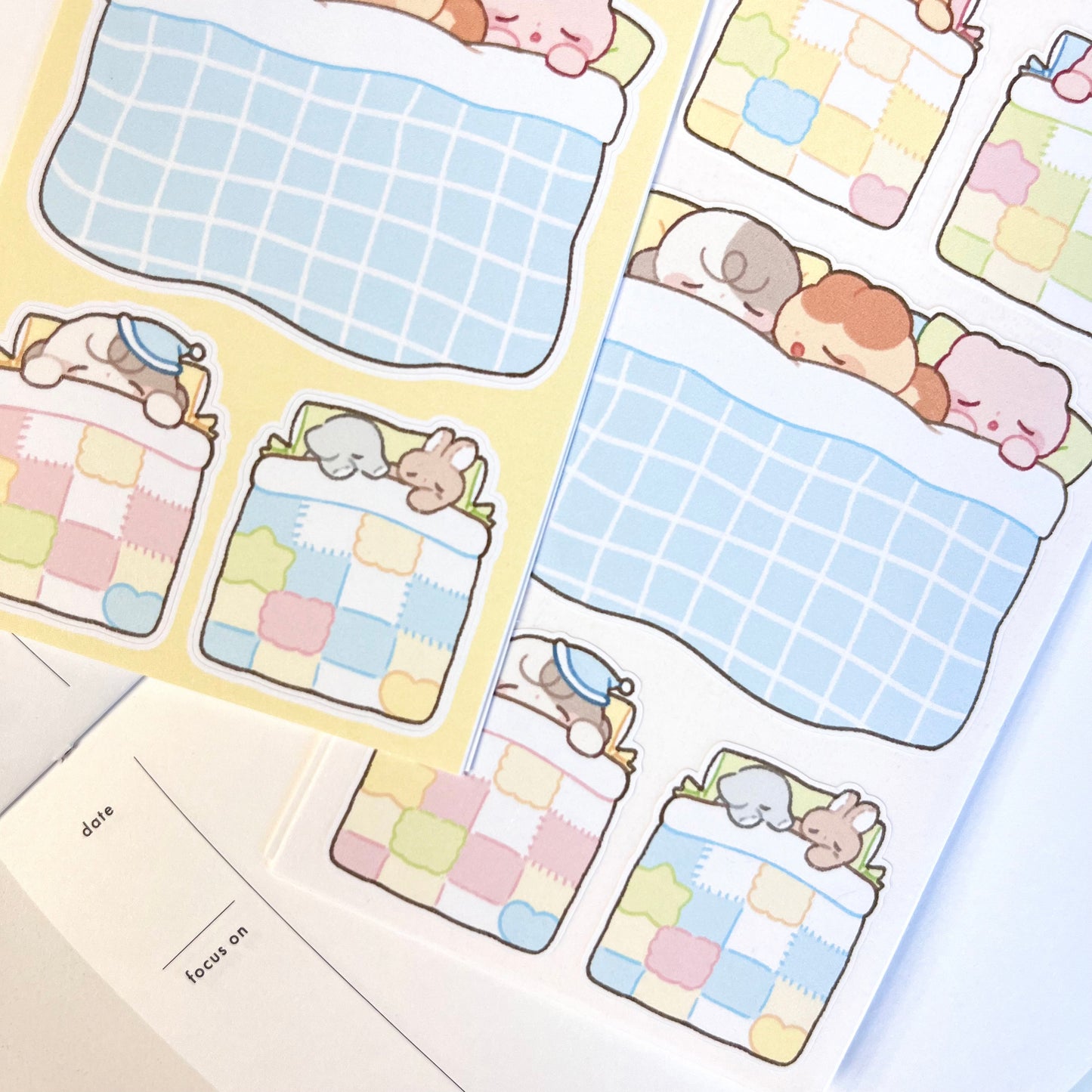 [MM08] Maimoi 'Outside the Blanket is Dangerous' Sticker Sheet