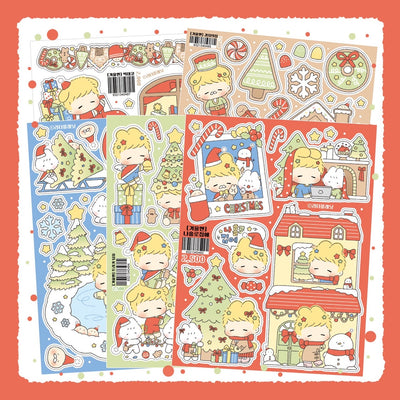 [LT135] NEW Lita Planet 'In the Winter' Sticker Pack (Pack/Singles)